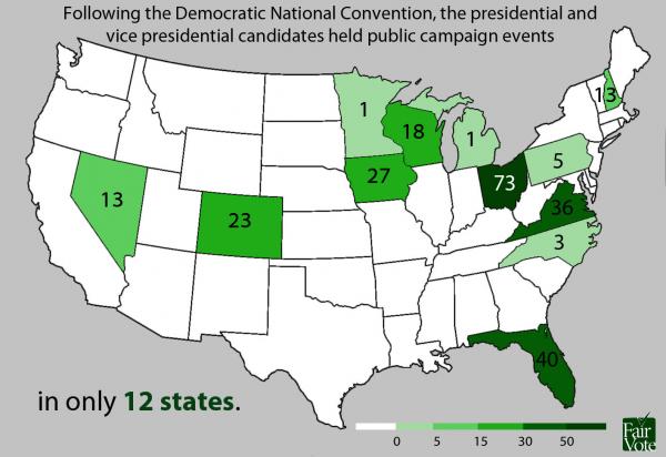 Which states are most Democratic?